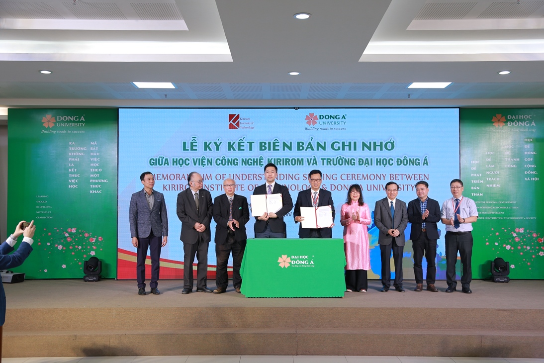 Đại học Đông Á - Viện Công nghệ Kirirom, Campuchia ký hợp tác đào tạo và nghiên cứu
